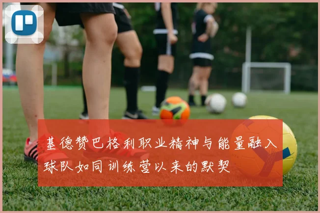 基德赞巴格利职业精神与能量融入球队如同训练营以来的默契